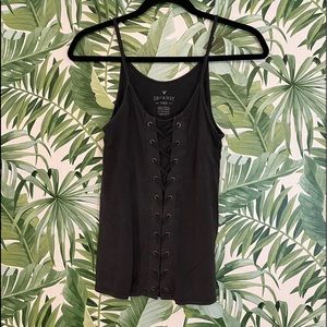 Gray American eagle soft and sexy tank